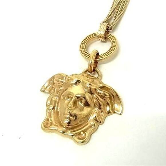 VERSACE Gold Necklace - Picture 2 of 4